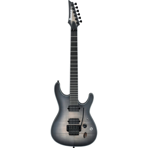 Ibanez SIX6DFM Iron Label S Series Electric Guitar (Dark Space Burst)