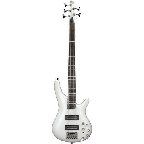 Ibanez SR305E SR Standard Series 5-String Electric Bass (Pearl White)