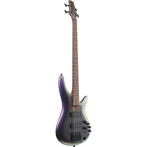 Ibanez SR Standard 4-String Electric Bass  (Black Aurora Burst)