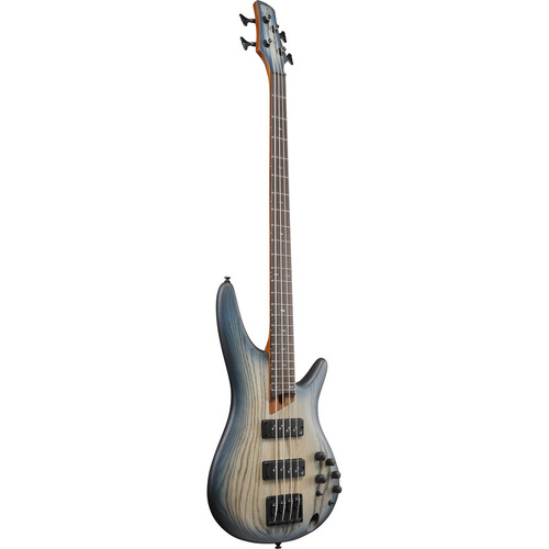 Ibanez SR Standard 4-String Electric Bass (Cosmic Blue Starburst Flat)