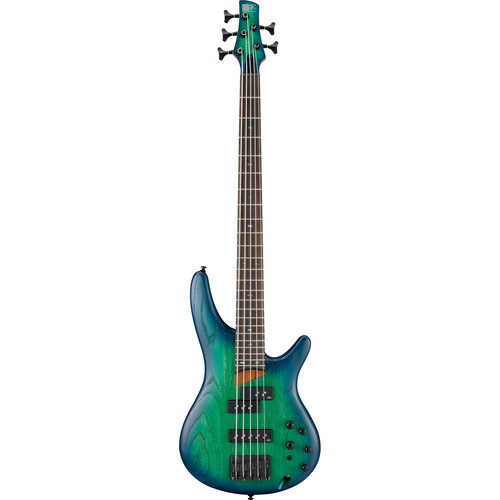 Ibanez SR Series - SR655 - 5-String Electric Bass Guitar (Surreal Blue Burst)