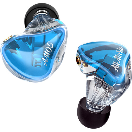iBasso AM05 Five-Driver In-Ear Headphones (Blue) AM05 (BLUE) B&H
