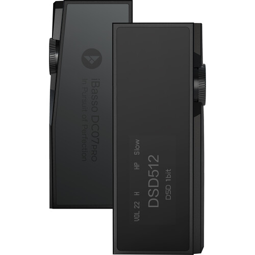iBasso DC07PRO Portable Hi-Res USB DAC and Amp (Black)