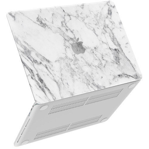 iBenzer Neon Party MacBook Pro 13" Case (White Marble)