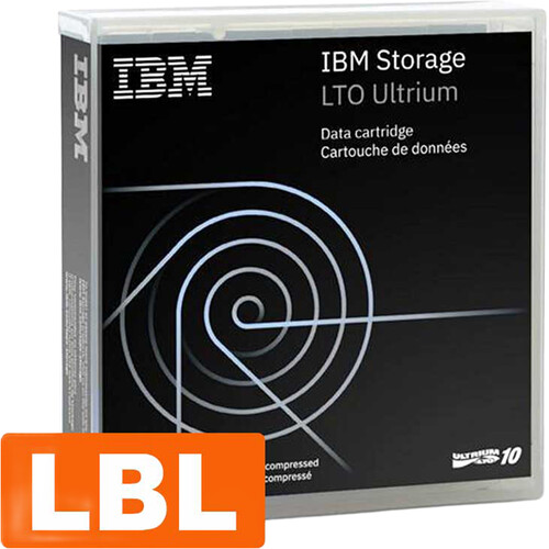 IBM 30TB/75TB LTO Ultrium-10 Labeled Data Cartridge