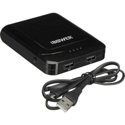 Bower 9,000mAh Rechargeable Backup Battery