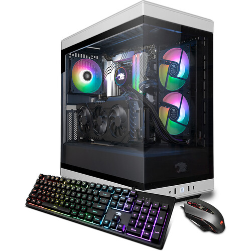 iBUYPOWER Y40 Pro White Gaming Desktop Computer
