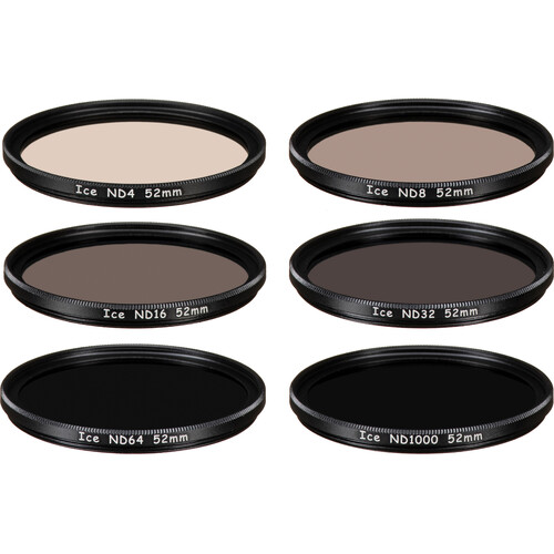 Ice Solid ND Filter Kit (52mm, 2 to 10-Stop)
