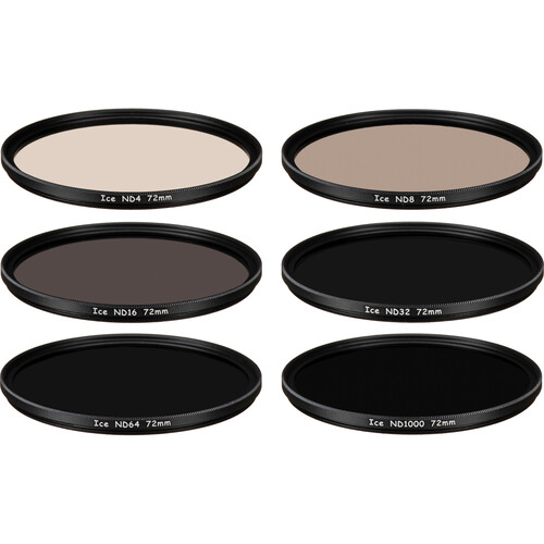 Ice Solid ND Filter Kit (72mm, 2 to 10-Stop)