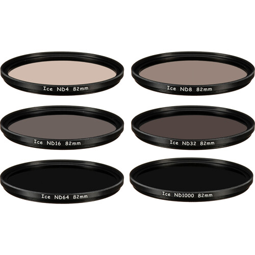 Ice Solid ND Filter Kit (82mm, 2 to 10-Stop)
