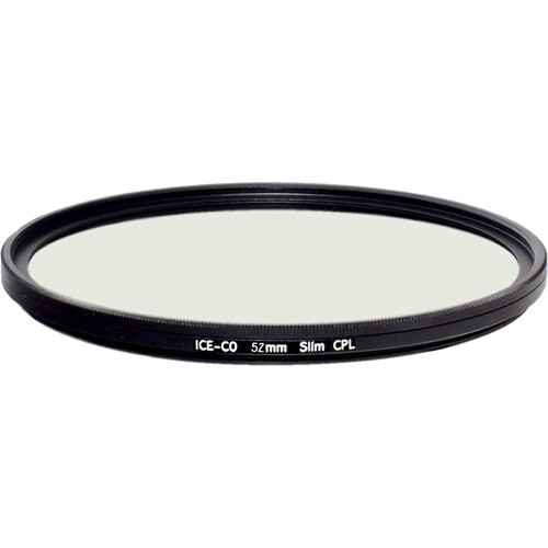 Ice 52mm Slim Multicoated Circular Polarizer Filter
