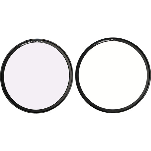 Ice 77mm Slim Magnetic UV IR Cut Filter & Magnetic Adapter