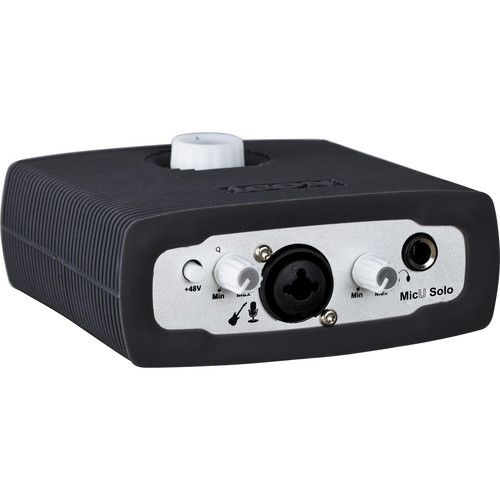 ICON Digital MicU Solo USB 2.0 Recording Audio Interface with Microphone/DI Preamplifier