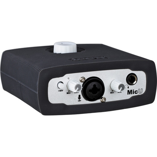 Icon Pro Audio MicU USB 2.0 Recording Audio Interface with Microphone Preamplifier
