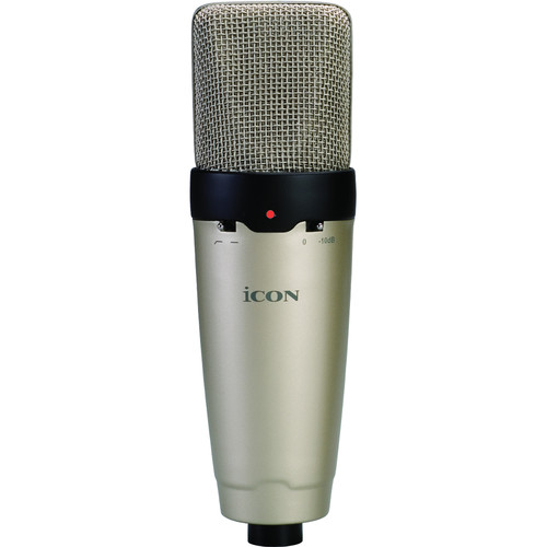 Icon Pro Audio O3 Large Diaphragm Condenser Mic (Light-Gold Finish)