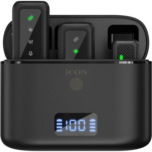 Icon Pro Audio AirMic 3 2-Person Wireless Microphone System for Mobile Devices (2.4 GHz)