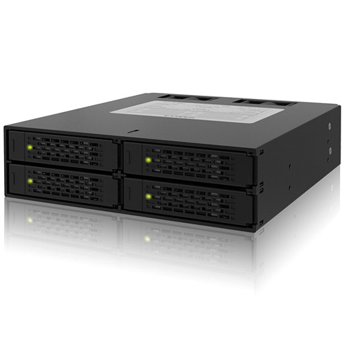 Icy Dock ToughArmor 4-Bay 2.5" SAS/SATA HDD/SSD Backplane Cage for 5.25" Bay