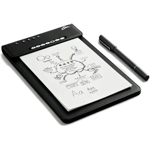 iDma PP-100 Pen on Paper Digital Meeting Assistant (Vertical, Leather)