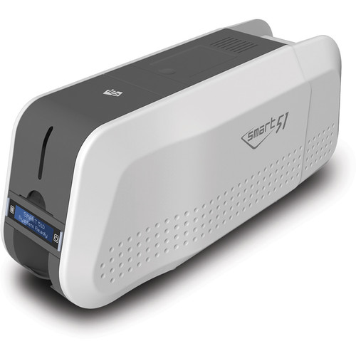IDP SMART-51D Dual-Sided ID Card Printer with Ethernet Bundle
