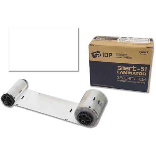 IDP 1-Mil Alternating Full-Clear IC-Patch Film Front, Half-Clear Patch Film Back (125 Cards/Roll)