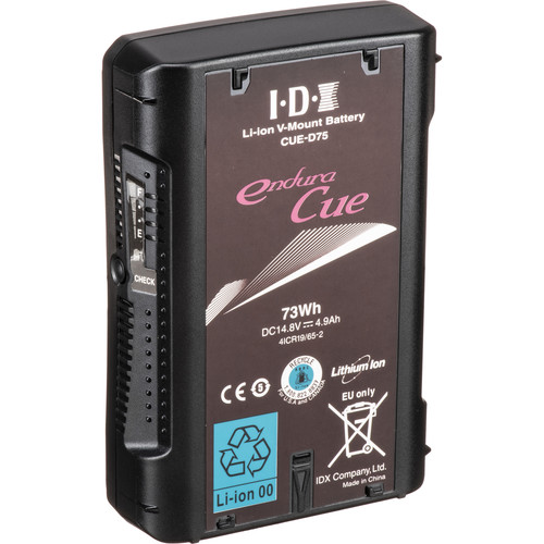 IDX System Technology CUE-D75 73Wh Li-Ion V-Mount Battery