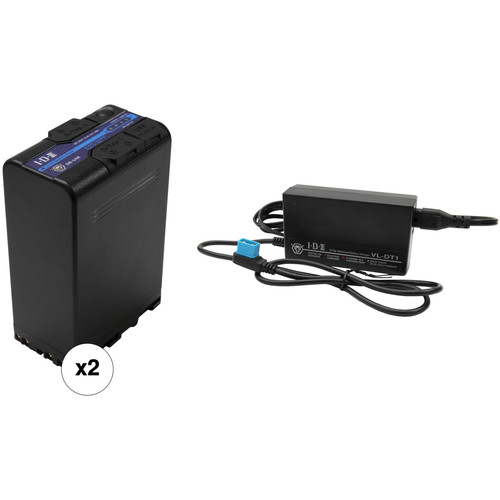 IDX System Technology 2 x 96Wh 14.4V Li-Ion Battery Kit with D-Tap Advanced Battery Charger