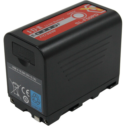 IDX System Technology Sony L-Series Battery with USB-C SL-F50-PD