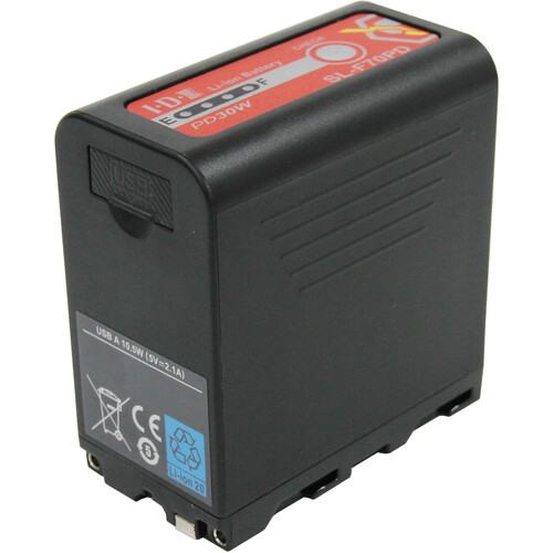 IDX System Technology Sony L-Series Battery with USB-C SL-F70-PD