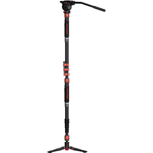 iFootage Cobra 3 Aluminum Monopod with Mini Tripod CB3 A180T+K5