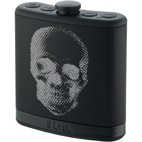 iHome iBT12 SoundFlask Bluetooth Stereo System (Skull)