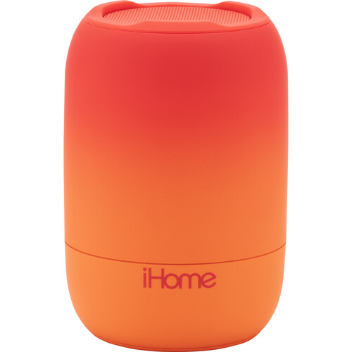 iHome iBT400 PLAYFADE Water-Resistant Wireless Speaker (Red)