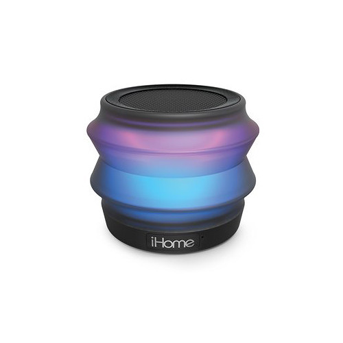 iHome IBT62B Portable Bluetooth Color-Changing Speaker