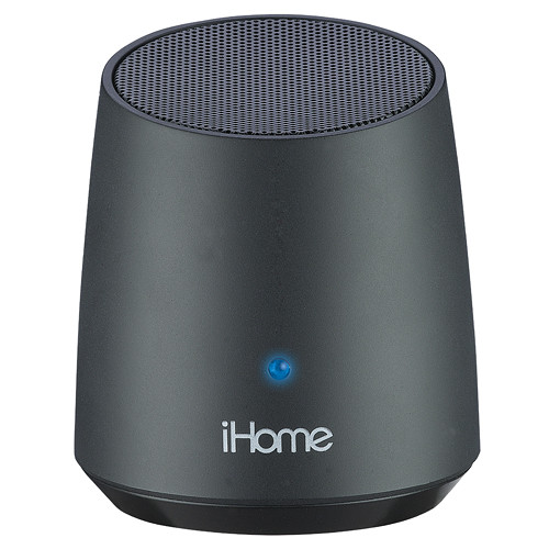 iHome iBT69 Bluetooth Rechargeable Mini Speaker (Black)
