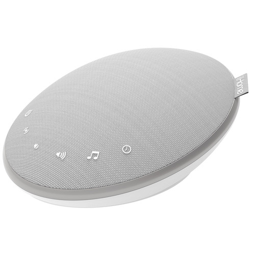 iHome Zenergy Portable White Noise Sleep Therapy Machine (White)