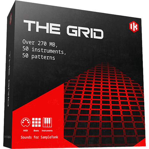 IK Multimedia The Grid - SampleTank 3 Sound Library (Download)