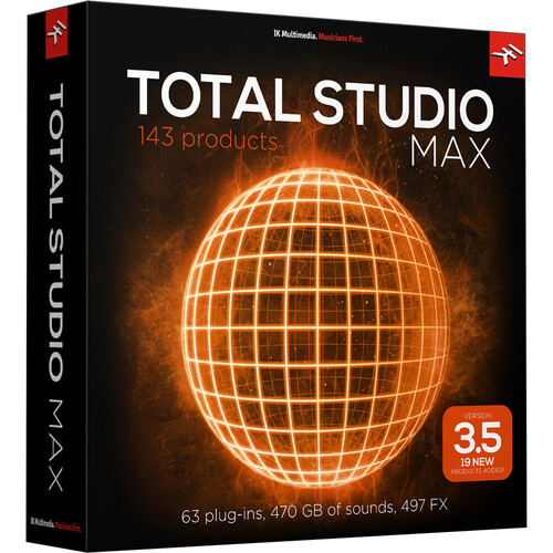 IK Multimedia Total Studio 3.5 MAX (Upgrade from Total Studio 3 MAX)