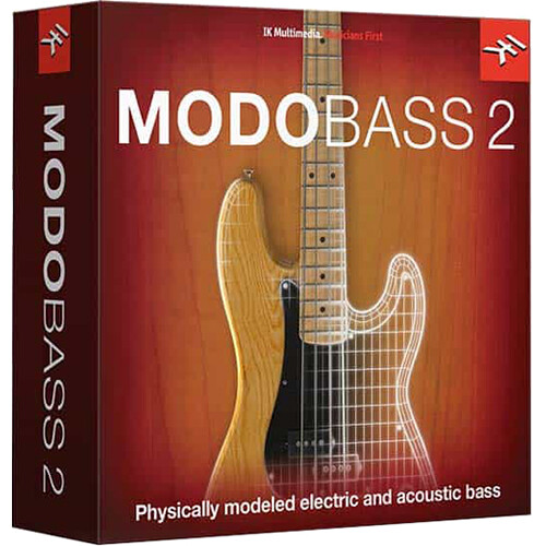 IK Multimedia MODO BASS 2 Electric Bass Virtual Instrument