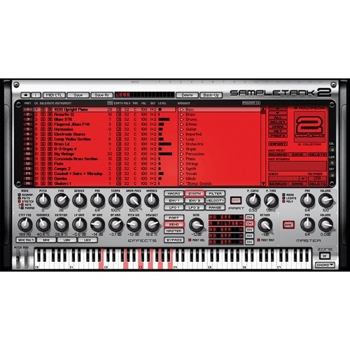 IK Multimedia Sample Tank 2.5 L