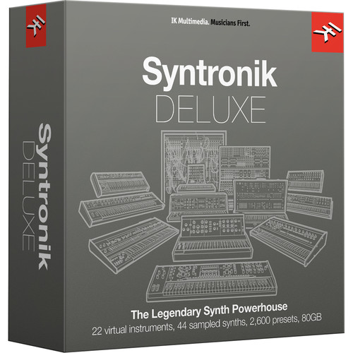IK Multimedia Syntronik Deluxe Crossgrade - Virtual Synthesizer Workstation Plug-In (Download)