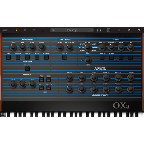 IK Multimedia Syntronik OXa - Virtual Synthesizer Plug-In (Download)