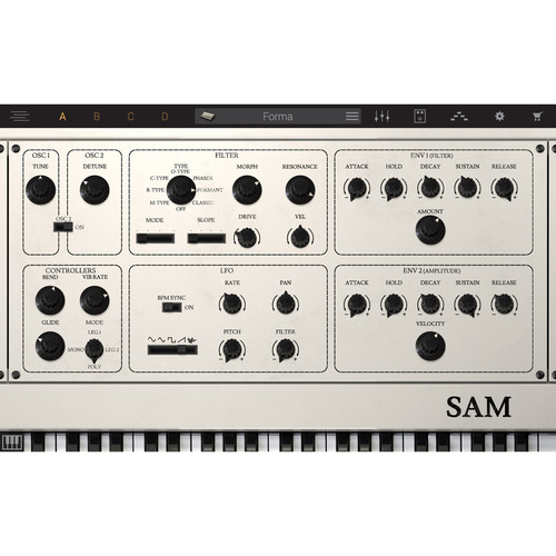 IK Multimedia Syntronik SAM - Virtual Synthesizer Plug-In (Download)