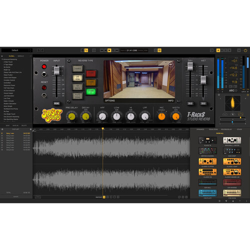 IK Multimedia Sunset Studio Reverb Pro Audio Reverb Software (Download)