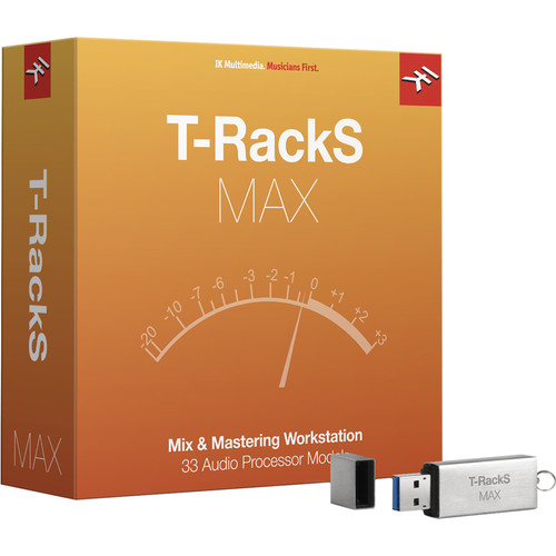 IK Multimedia T-RackS Max - Mastering Plug-In Bundle (Upgrade, Download)