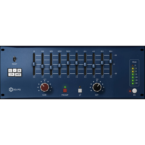 IK Multimedia T-RackS EQ PG - Preamp and EQ Emulation Plug-In (Download)