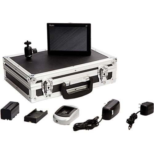 ikan D7w Waveform Field Monitor Deluxe Kit with 900 Series Battery Plate