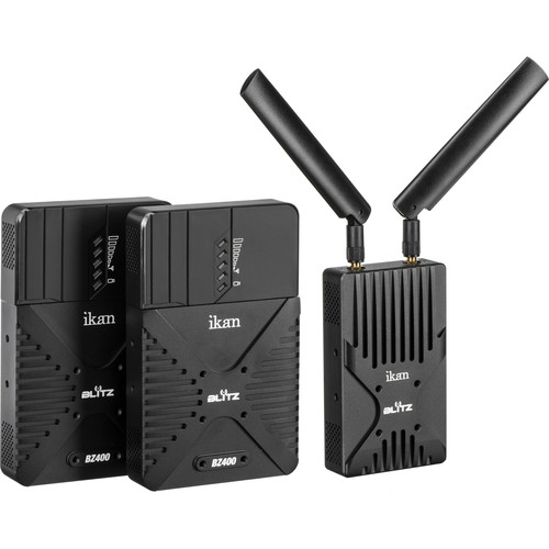 ikan Blitz 400 Pro Wireless Uncompressed 3G-SDI/HDMI Video Kit with Dual Receivers