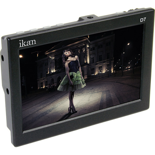 ikan D7 7" 3G-SDI/HDMI LCD Field Monitor with Nikon EN-EL 15 Type Batt Plate