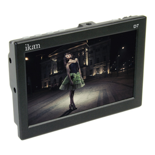 ikan D7 7" 3G-SDI Camera Monitor & Sony L-Series Power Kit