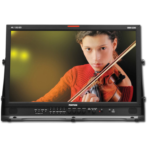 Postium Korea OBM-U240 24" Native UHD 4K 12G-SDI LCD Monitor with DCI 4K Support