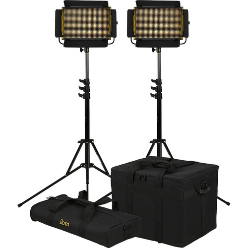 ikan Onyx Half x 1 Bi-Color LED 2-Point LED Light Kit